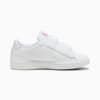 Изображение Puma Детские кеды PUMA Smash 3.0 Badges Kids' Sneakers #5: PUMA White-Magic Rose-Lilac Frost