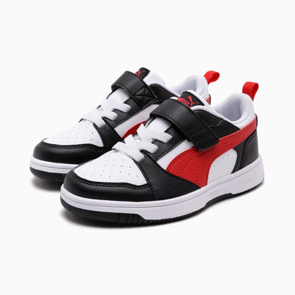 Zapatillas Puma Rebound V6 Lo Par Ninos Blanco Puma