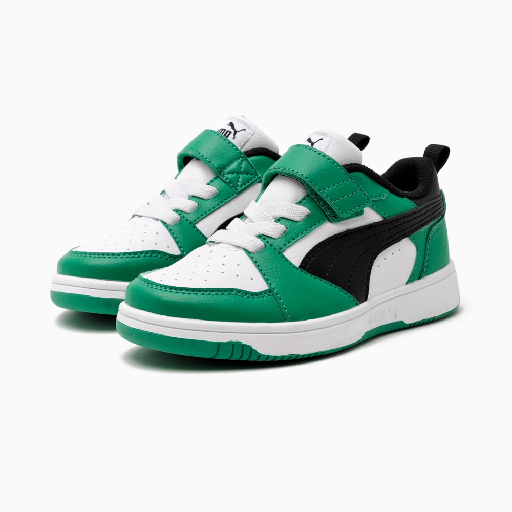 Zapatillas Puma Rebound V6 Lo Par Ninos Blanco Puma