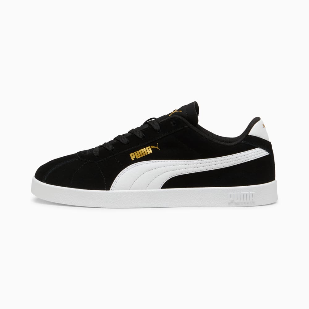 Зображення Puma Кеди PUMA Club II Suede Sneakers Unisex #1: PUMA Black-PUMA White-PUMA Gold