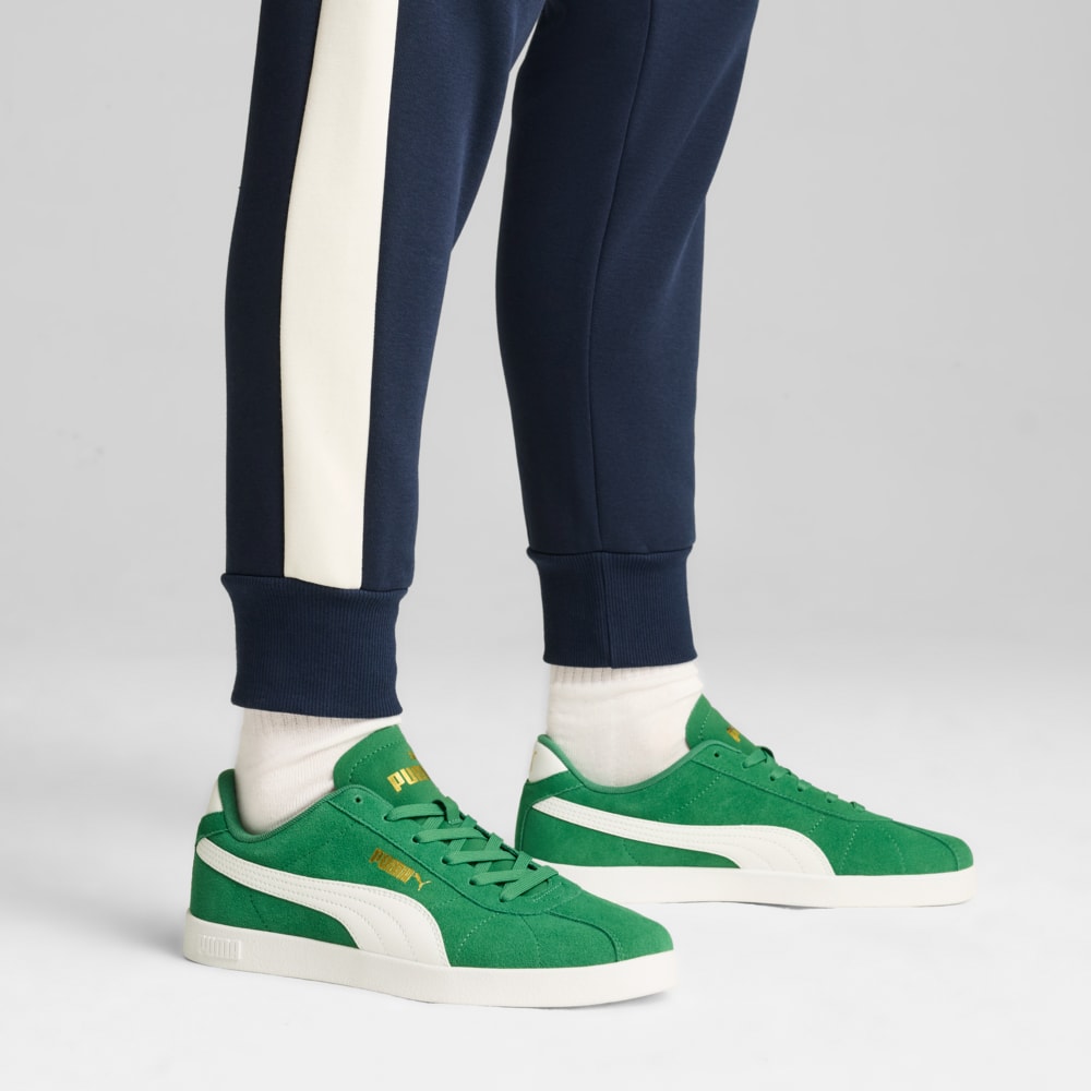 Зображення Puma Кеди PUMA Club II Suede Sneakers Unisex #2: Archive Green-PUMA White-PUMA Gold