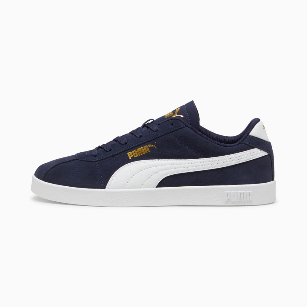 Зображення Puma Кеди PUMA Club II Suede Sneakers Unisex #1: PUMA Navy-PUMA White-PUMA Gold
