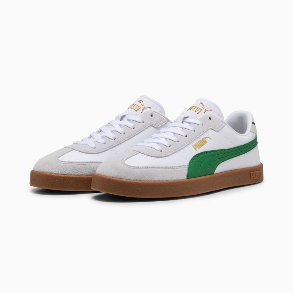 Изображение Puma Кеды PUMA Club II Era Sneakers Unisex #2: PUMA White-Archive Green-Gum
