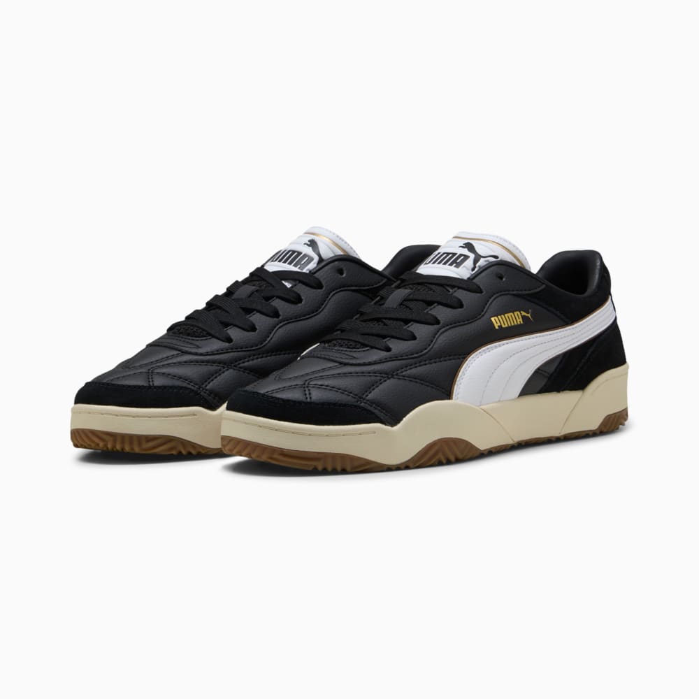 Изображение Puma Кеды PUMA Tifosi Sneakers Unisex #2: PUMA Black-PUMA White-PUMA Gold