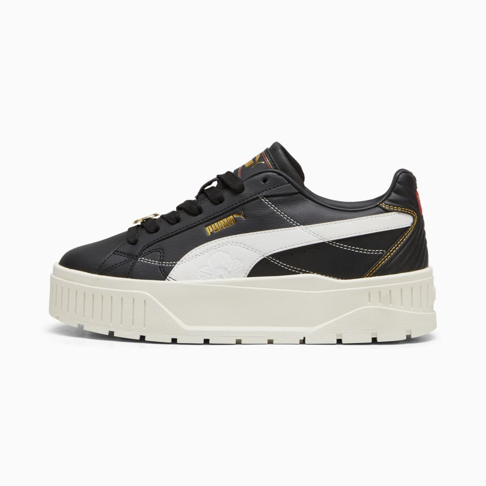 Puma negras con plataforma store