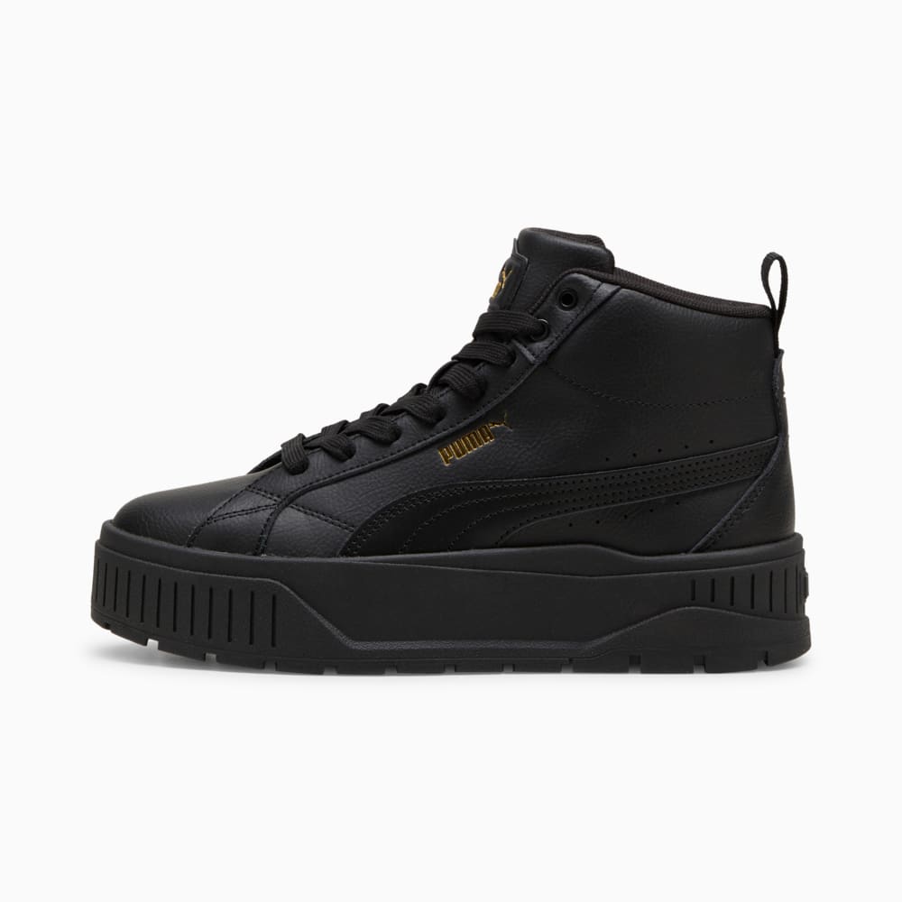 Зображення Puma Кросівки Karmen II Mid Sneakers Women #1: PUMA Black-PUMA Black-PUMA Gold