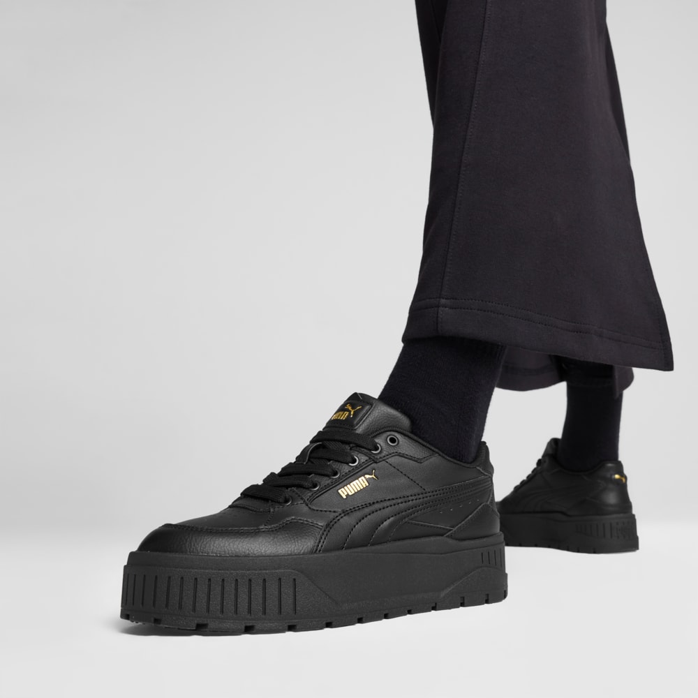 Ladies black puma sneakers store