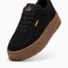 Изображение Puma Кеды Karmen II Idol Suede Sneakers Women #8: PUMA Black-PUMA Black-PUMA Gold