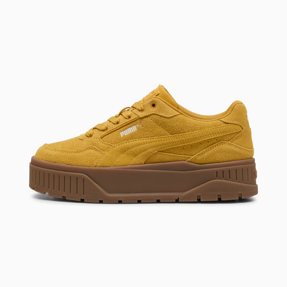 Изображение Puma Кеды Karmen II Idol Suede Sneakers Women #1: Archive Gold-Archive Gold