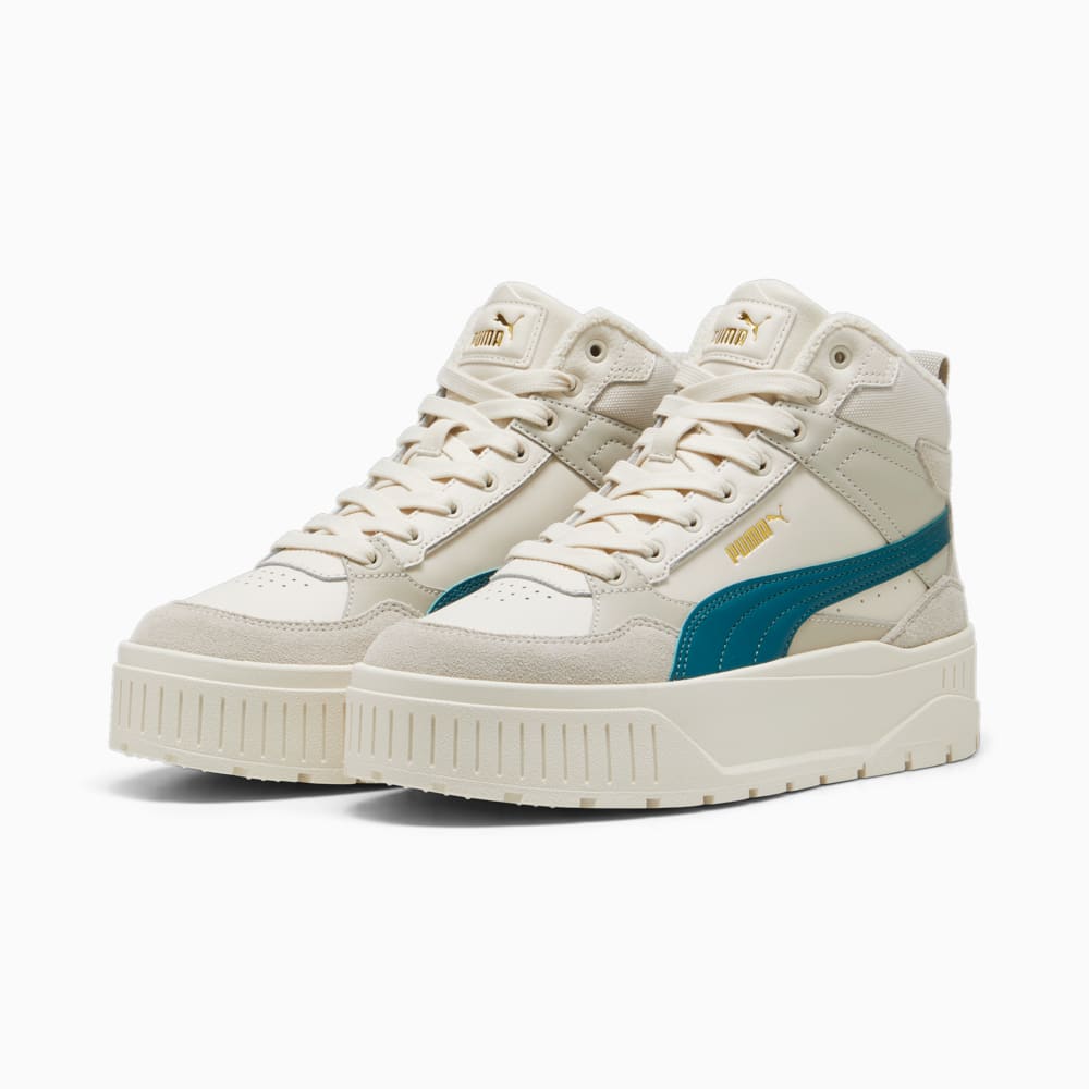 Green puma sneakers womens store