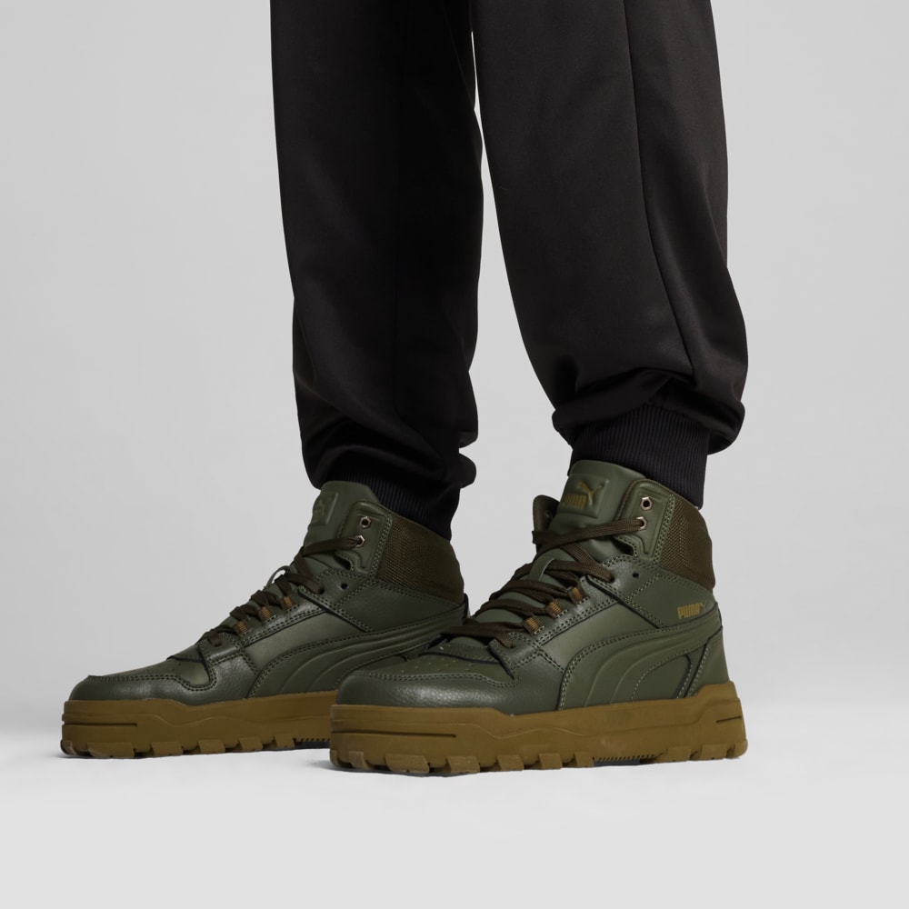 Изображение Puma Кеды Rebound Abrupt Sneakers Unisex #2: Dark Olive-Wild Willow-Bronze