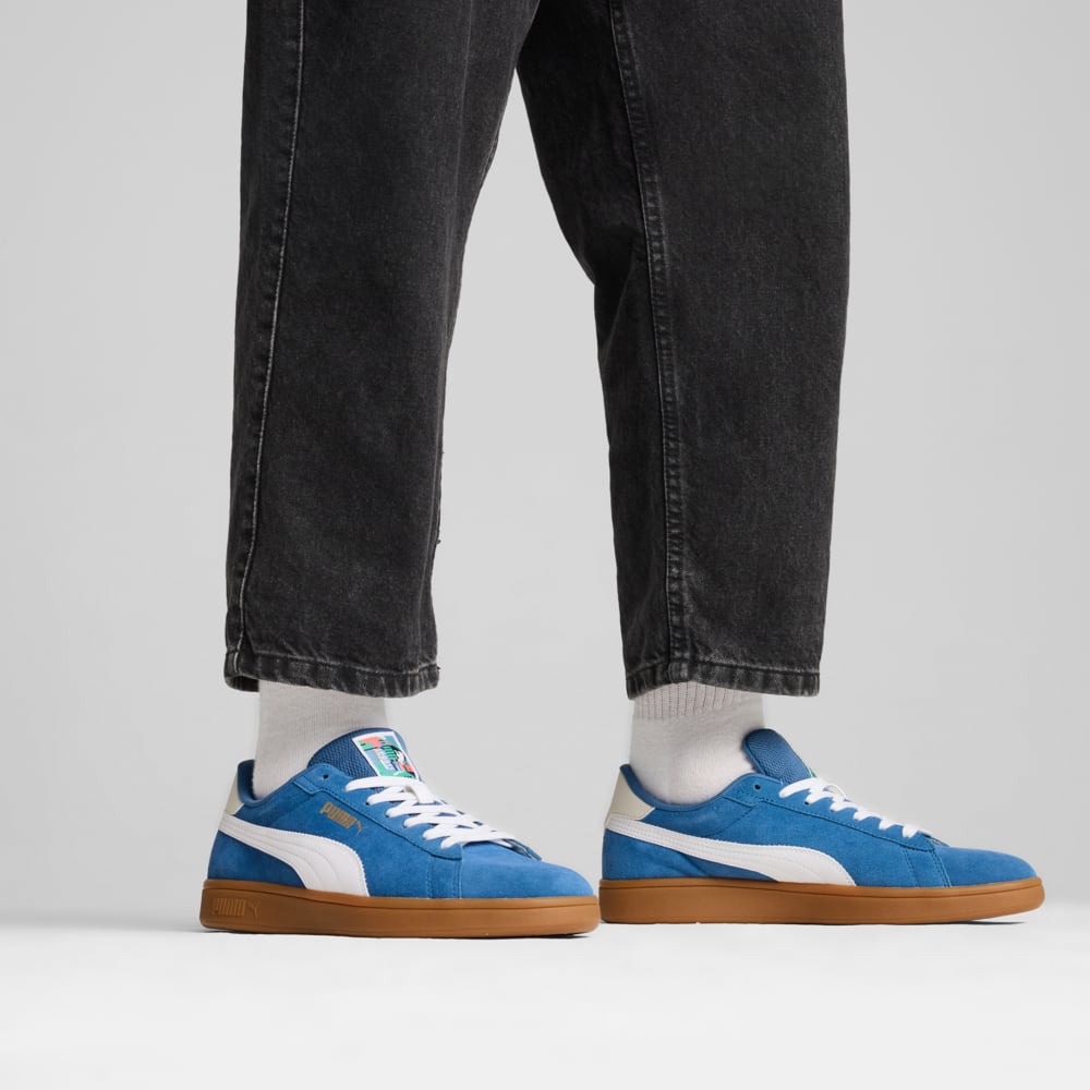 Изображение Puma Кеды PUMA Smash 3.0 Year Of Sport Sneakers Unisex #2: Blue Horizon-PUMA White-Gum