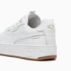 Изображение Puma Кеды Carina Street Lux Sneakers Women #5: PUMA White-PUMA White-PUMA Gold