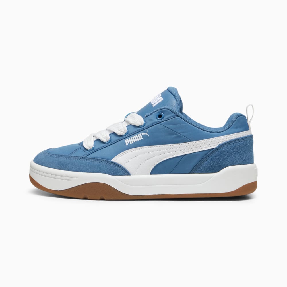 Изображение Puma Кеды Park Lifestyle Street Sneakers Unisex #1: Blue Horizon-PUMA White