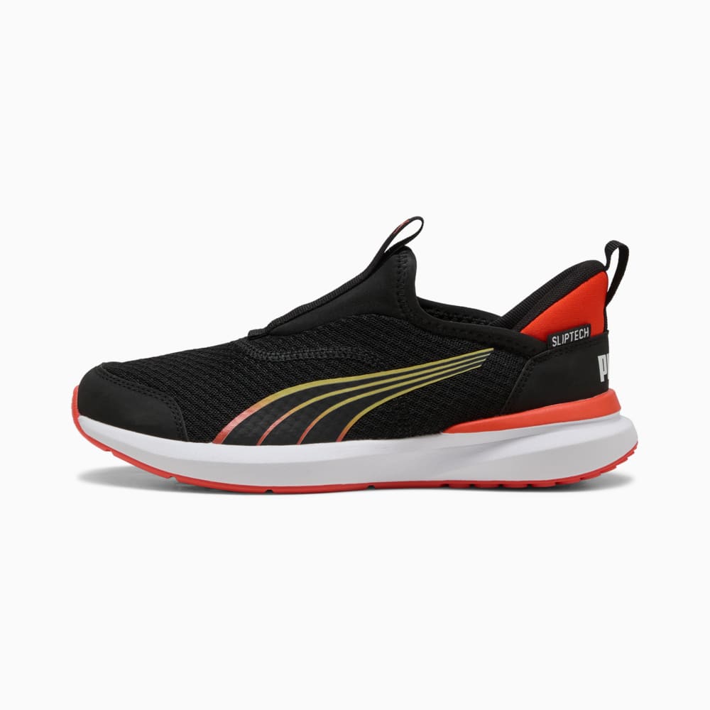 Зображення Puma Кросівки Kruz ProFoam SLIPTECH™ Running Shoes Youth #1: PUMA Black-Redmazing
