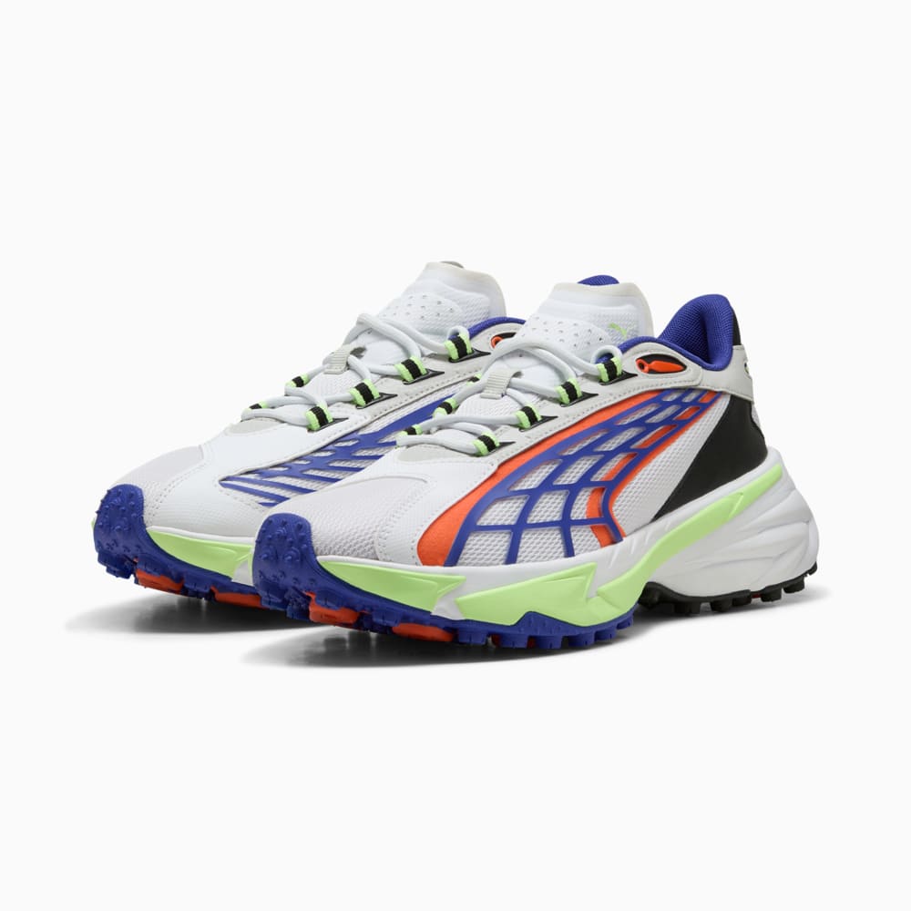 Изображение Puma Кроссовки Spirex Raceday Sneakers #2: Puma White-Fizzy Apple
