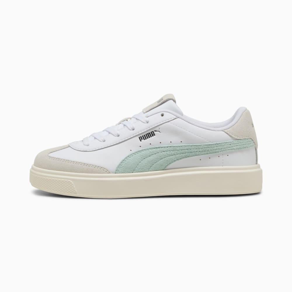 Изображение Puma Кеды Lajla T-toe Sneakers Women #1: PUMA White-Peaceful Blue