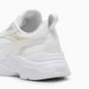 Изображение Puma Кроссовки Cassia Lux Sneakers Unisex #5: PUMA White-Alpine Snow-PUMA Gold