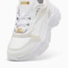 Изображение Puma Кроссовки Cassia Lux Sneakers Unisex #8: PUMA White-Alpine Snow-PUMA Gold