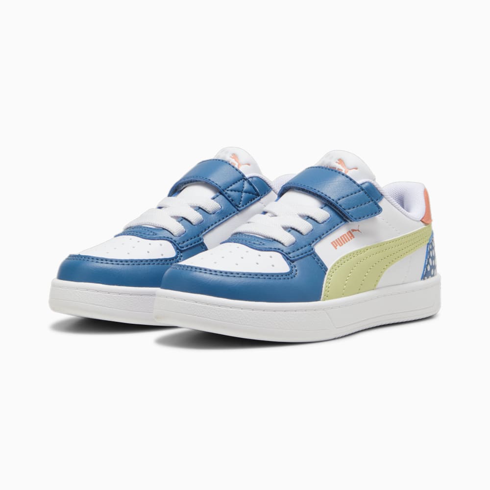 Caven 2.0 PUMA FC Sneakers Kids Blue Horizon Pistachio Green PUMA White Puma 397948 01