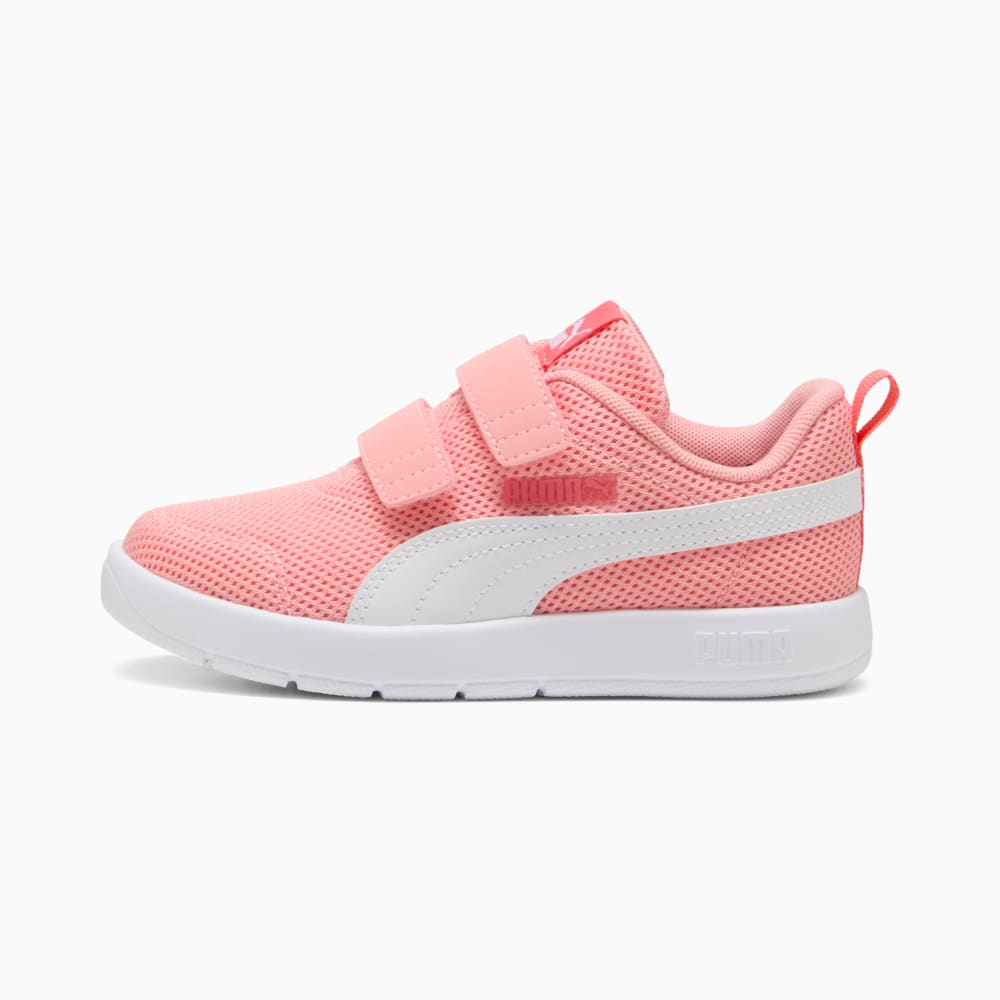 Зображення Puma Дитячі кеди Courtflex V3 Mesh Sneakers Kids #1: Pink Fruit-PUMA White-Peach Frost