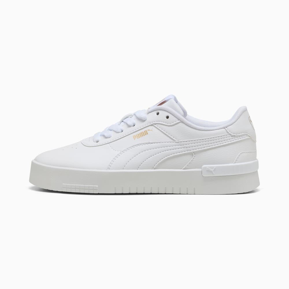 Изображение Puma Кеды Jola Sneakers Women #1: PUMA White-PUMA White-PUMA Gold