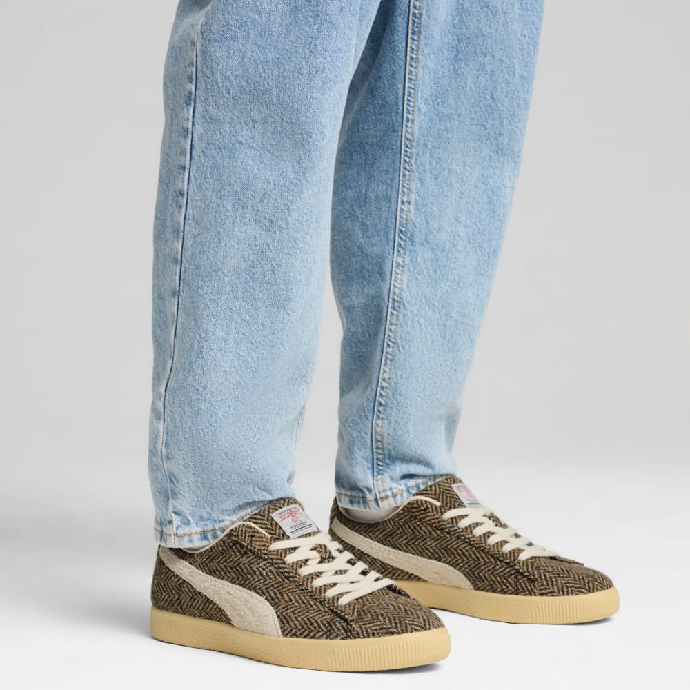 Image PUMA Tênis Clyde Harris Tweed Unissex #2