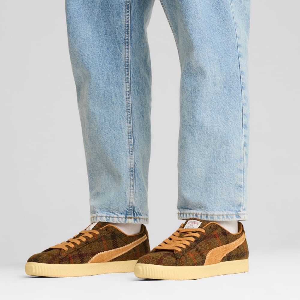 Image PUMA Tênis Clyde Harris Tweed Unissex #2