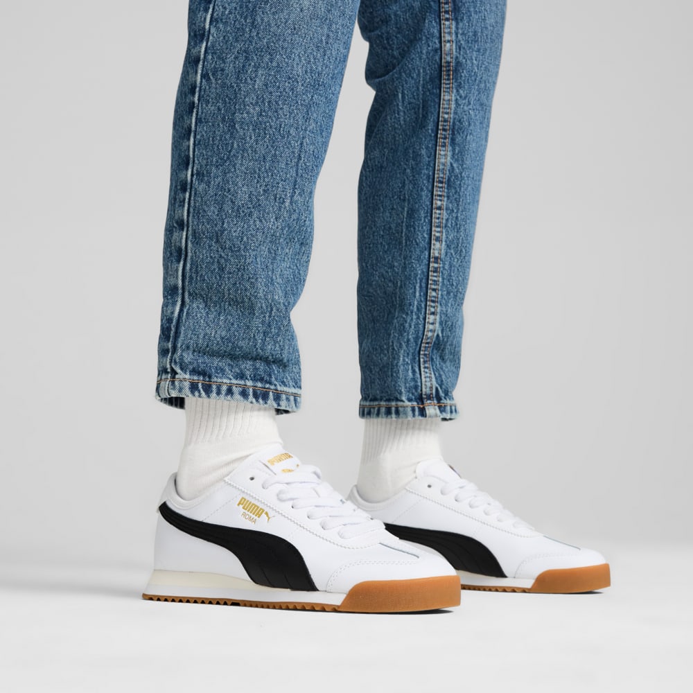 Зображення Puma Кросівки Roma 68 Revival Sneakers Unisex #2: Puma White-Puma Black-Gum