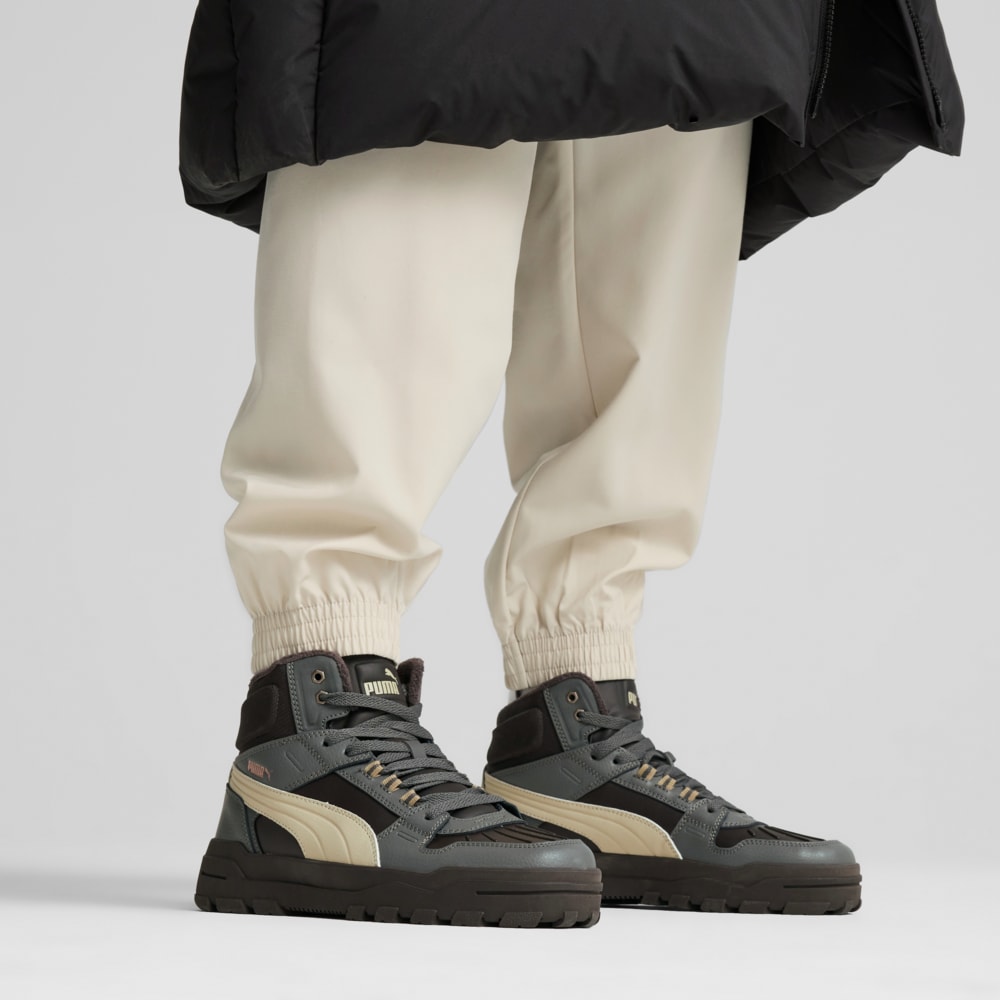 Изображение Puma Ботинки Rebound Abrupt WTR Sneakers #2: Flat Dark Gray-Desert Dust-Shadow Gray