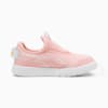 Изображение Puma Детские кеды Courtflex v3 Slip On Sneakers Kids #5: Peach Smoothie-Icy Blue