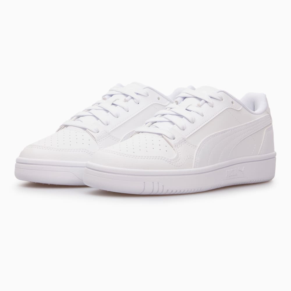 Изображение Puma Кеды Rebound Lite Sneakers Youth #2: Puma White-Puma White