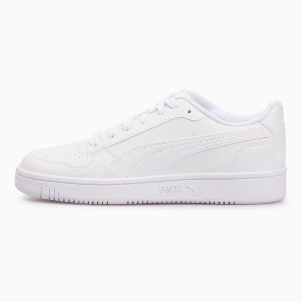 Изображение Puma Кеды Rebound Lite Sneakers Youth #1: Puma White-Puma White