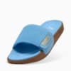 Зображення Puma Шльопанці Leadcat 2.0 Palermo Foil Slides Unisex #6: Team Light Blue-PUMA Gold-Gum
