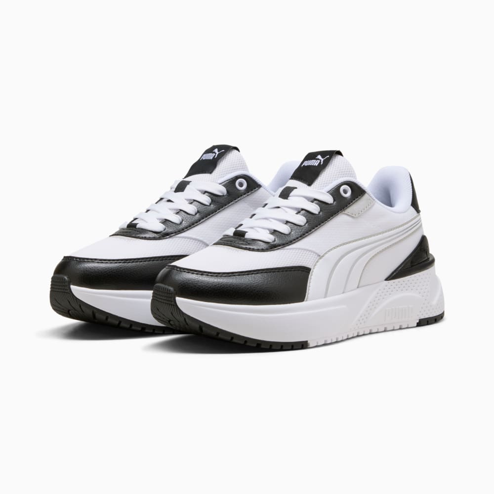 Изображение Puma Кроссовки R78 Disrupt LT Sneakers Women #2: PUMA Black-PUMA White-Cool Light Gray