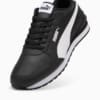 Зображення Puma Кросівки ST Runner v4 Leather Sneakers Unisex #8: Puma Black-Puma White