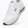 Зображення Puma Кросівки ST Runner v4 Leather Sneakers Unisex #8: Puma White-Puma Black-Puma White