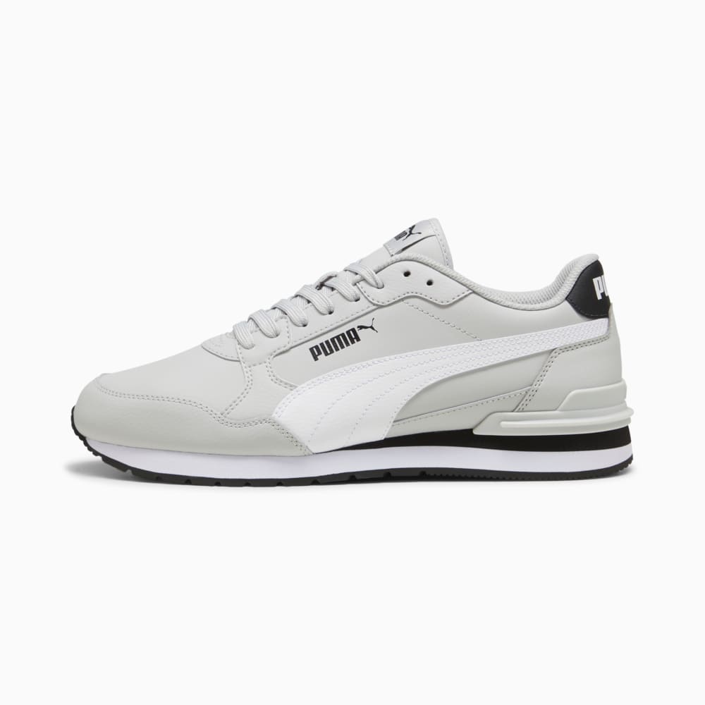 Изображение Puma Кроссовки ST Runner v4 Leather Sneakers Unisex #1: Cool Light Gray-PUMA White-PUMA Black