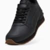 Изображение Puma Кроссовки ST Runner v4 Leather Sneakers Unisex #6: PUMA Black-Strong Gray-Gum