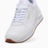 Изображение Puma Кроссовки ST Runner v4 Leather Sneakers Unisex #6: PUMA White-Glacial Gray-Gum