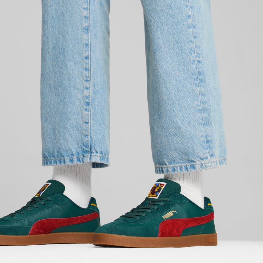 Изображение Puma Кеды PUMA Club II Era Year Of Sports Sneakers Unisex #2: Dark Myrtle-Intense Red-Gum