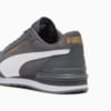 Изображение Puma Кроссовки ST Runner v4 Suede Sneakers Unisex #3: Cool Dark Gray-PUMA White-Puma Team Gold
