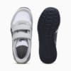Изображение Puma Детские кроссовки ST Runner v4 Nylon Sneakers Kids #4: PUMA White-New Navy-Cool Light Gray