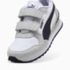 Изображение Puma Детские кроссовки ST Runner v4 Nylon Sneakers Kids #6: PUMA White-New Navy-Cool Light Gray