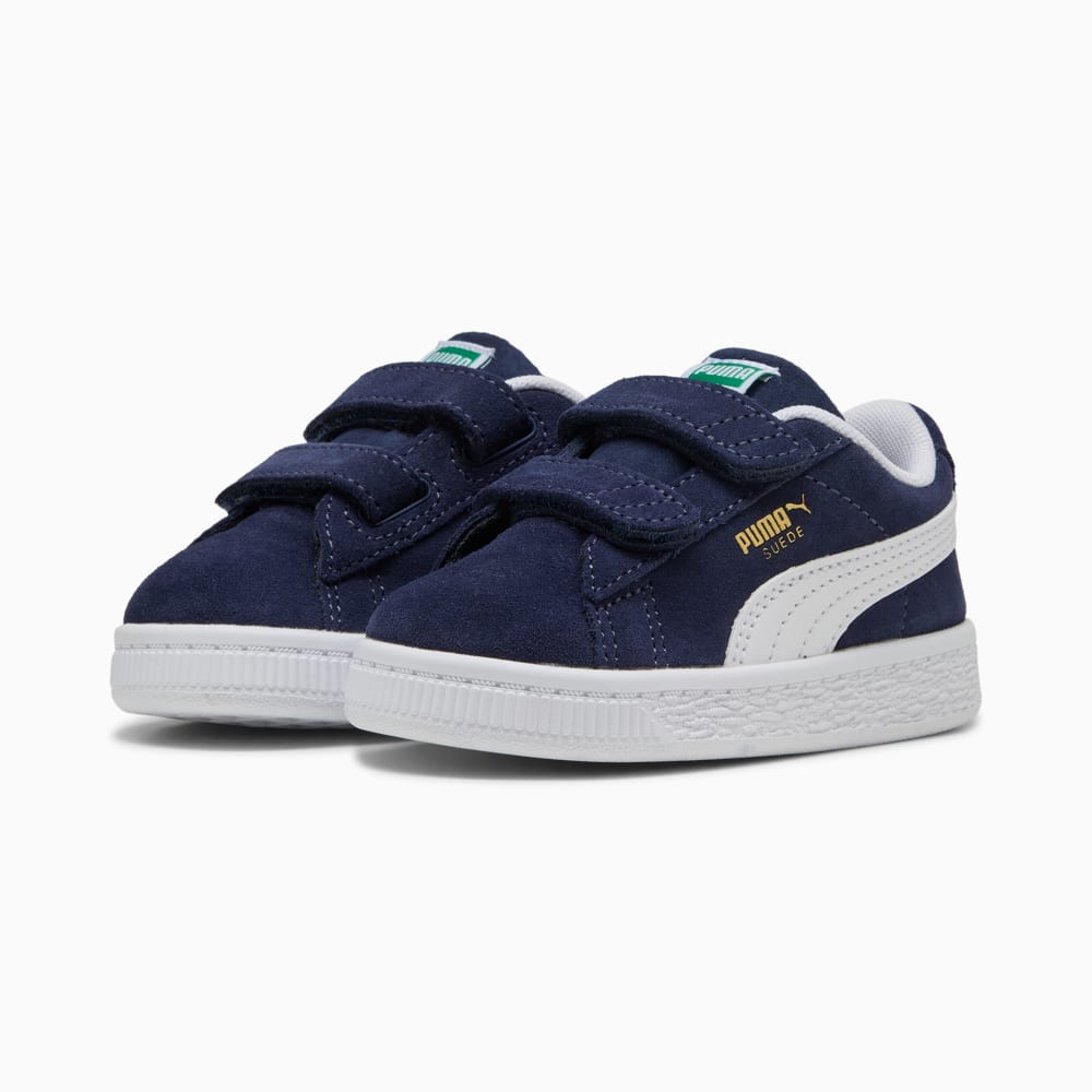 Изображение Puma Детские кеды Suede Classic Sneakers Toddler #2: PUMA Navy-PUMA White