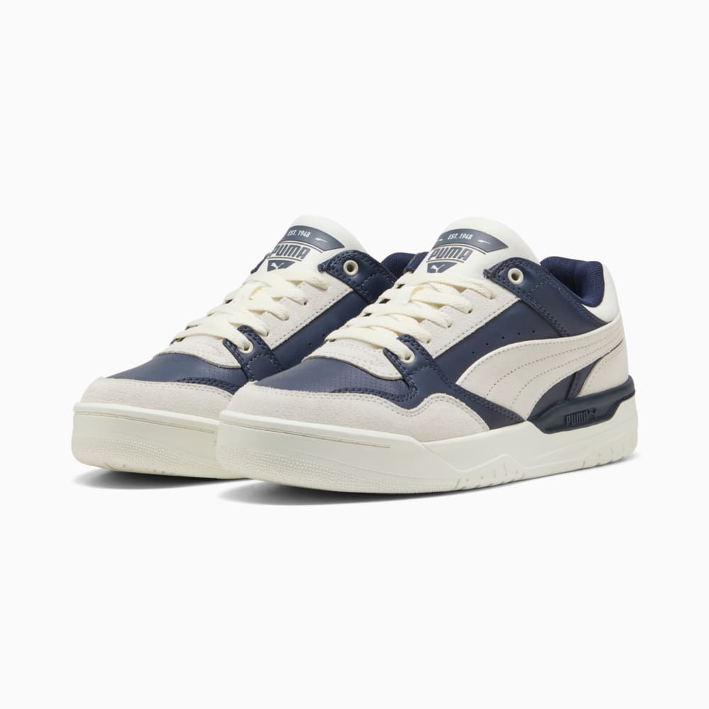 Зображення Puma Кеди Rebound Retro Sneakers Unisex #2: Vapor Gray-PUMA Navy