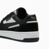 Зображення Puma Кеди Court Classic Suede Sneakers Unisex #3: PUMA White-PUMA Black-PUMA Gold