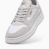 Зображення Puma Кеди Court Classic Suede Sneakers Unisex #6: PUMA White-Glacial Gray-PUMA Gold