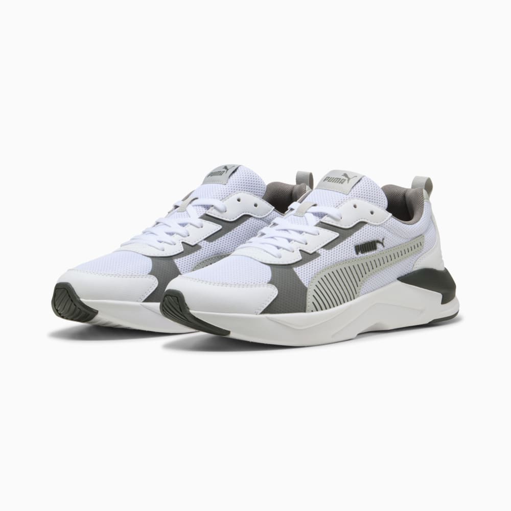 Изображение Puma Кроссовки X-Ray 3 Sneakers Unisex #2: PUMA White-Cool Light Gray-Cast Iron