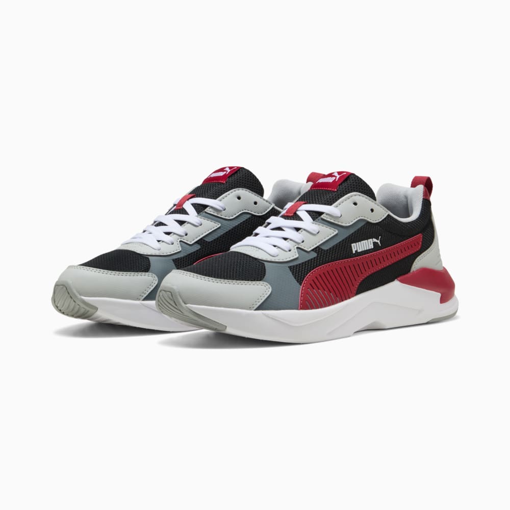 Зображення Puma Кросівки X-Ray 3 Sneakers Unisex #2: PUMA Black-Dark Crimson-Cool Light Gray